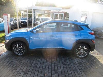 Blau Gebraucht 2022 Hyundai Kona Trend SUV | 19.850 € (Guter Preis)
