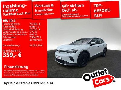 Gebraucht VW ID.4 Pro Performance 150 kW (204 PS) 2022 Gletscherweiß metallic SUV
