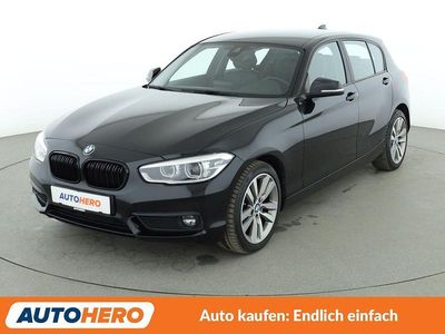 Usata BMW 118 Advantage 136 CV (100 kW) 2018 Nero Utilitaria