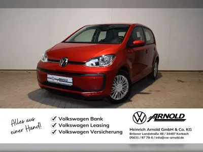 Gebraucht VW up! Basis 65 PS (47 kW) 2022 Kings red metallic Kleinwagen