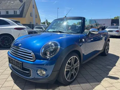 Gebraucht Mini Cooper Cabriolet 122 PS (89 kW) 2012 Blau Cabrio