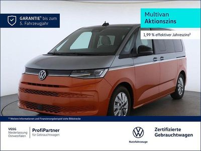 Second-hand VW Multivan Life 177 CP (130 kW) 2025 Portocaliu Monovolum