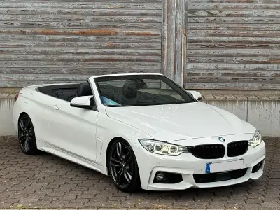 Gebraucht BMW 430 Cabriolet Sport Line 258 PS (189 kW) 2015 Weiß Cabrio