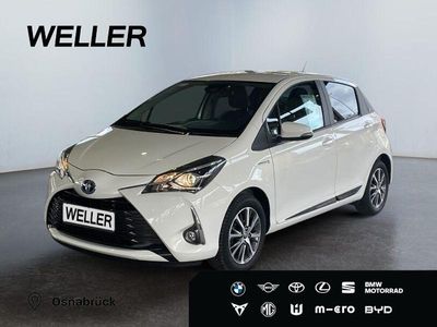 Gebraucht Toyota Yaris Hybrid Club 101 PS (74 kW) 2019 Weiß Kleinwagen