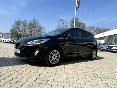 Gebraucht Ford Fiesta Titanium X 125 PS (91 kW) 2020 Obsidian schwarz metallic Kleinwagen