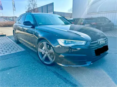 Używany Audi A6 Black Edition 272 KM (200 kW) 2015 Czarny Kombi