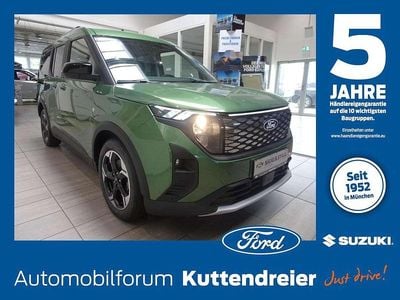 Neu Ford Tourneo Courier Active 100 kW (136 PS) 2025 Bursting green Van / Kleinbus