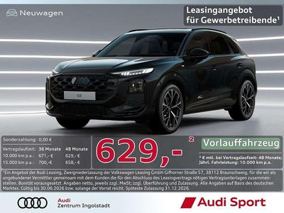 Neu Audi Q3 Sport 193 PS (141 kW) 2026 Mythosschwarz SUV