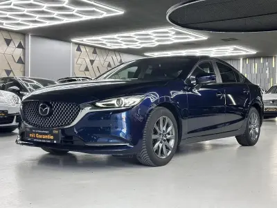 Begagnad Mazda 6 Exclusive-Line 165 HK (121 kW) 2022 Blå Sedan