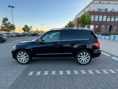 Używany Mercedes GLK350 231 KM (169 kW) 2009 Czarny SUV