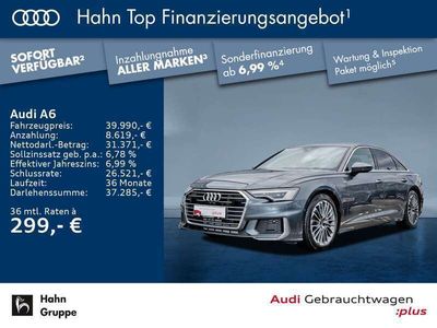 gebraucht Audi A6 Lim. 50 TFSIe quat S-trnc S-line Matrix 360°