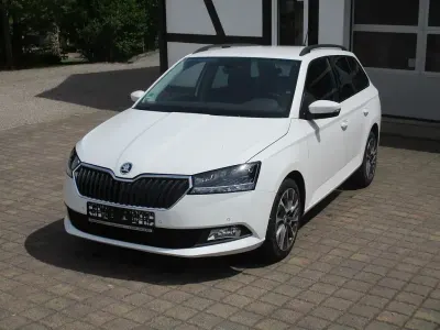 Gebraucht Skoda Fabia Best of 95 PS (69 kW) 2022 Weiß Kleinwagen