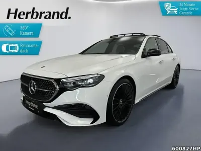 Gebraucht Mercedes E200 AMG 204 PS (150 kW) 2025 Polarweiß uni Limousine