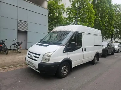 Gebraucht Ford Transit 85 PS (62 kW) 2009 Weiß Van / Kleinbus