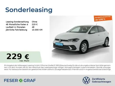 Gebraucht VW Polo Style 95 PS (69 kW) 2022 Pure white Kleinwagen