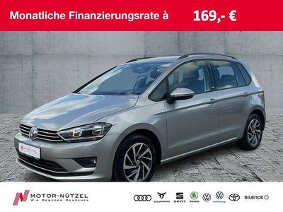 Gebraucht VW Golf Sportsvan Sound 110 PS (80 kW) 2017 Silber Van / Kleinbus