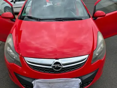 Brugt Opel Corsa 101 HK (74 kW) 2013 Rød Hatchback