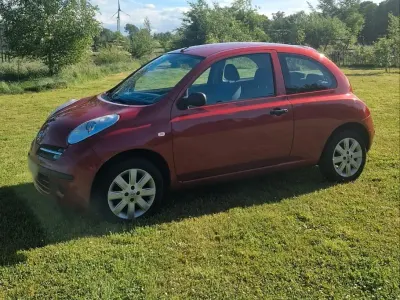 Gebraucht Nissan Micra 65 PS (47 kW) 2005 Rot Kleinwagen