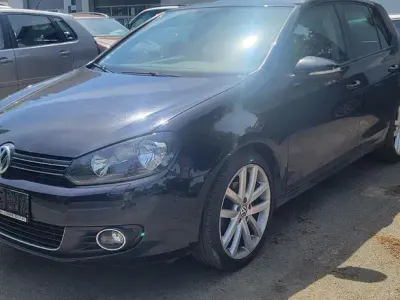 Gebraucht VW Golf VI 122 PS (89 kW) 2009 Schwarz Kleinwagen