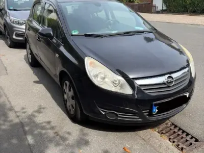 Gebraucht Opel Corsa 80 PS (58 kW) 2009 Schwarz Kleinwagen