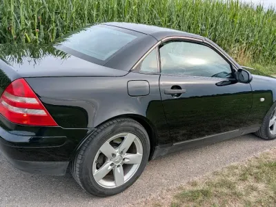 Gebraucht Mercedes SLK200 136 PS (100 kW) 1998 Schwarz Cabrio