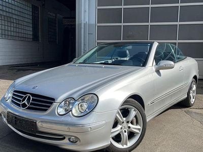 Brugt Mercedes CLK500 Avantgarde 306 HK (225 kW) 2003 Sølv Cabriolet