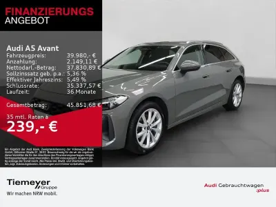 Gebraucht Audi A5 Sport 204 PS (150 kW) 2025 Chronosgrau metallic Kombi