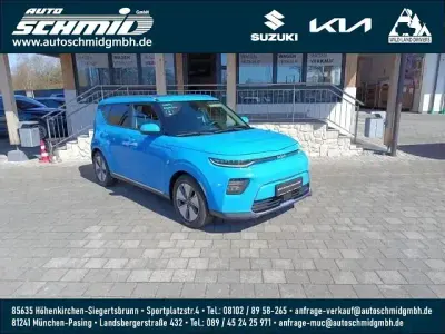 Brugt Kia Soul EV Inspiration 150 kW (204 HK) 2024 Blå SUV