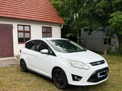 Gebraucht Ford C-MAX SYNC Edition 150 PS (110 kW) 2012 Weiß Van / Kleinbus