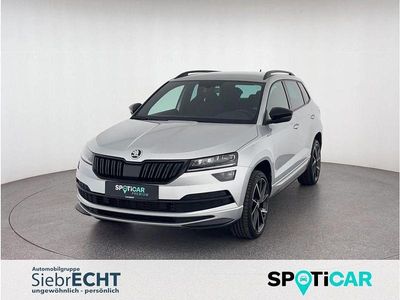 Gebraucht Skoda Karoq SportLine 150 PS (110 kW) 2022 Silber (metallic) SUV