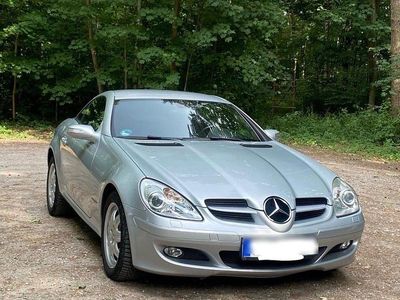Gebraucht Mercedes SLK200 163 PS (119 kW) 2004 Silber Cabrio