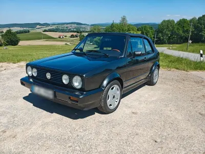 Gebraucht VW Golf Cabriolet 98 PS (72 kW) 1990 Schwarz Cabrio