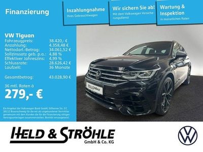 Second-hand VW Tiguan R 320 CP (235 kW) 2023 Negru SUV