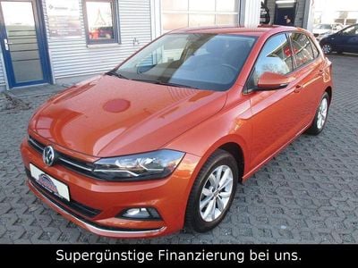 Gebraucht VW Polo Highline 95 PS (69 kW) 2017 Orange Kleinwagen