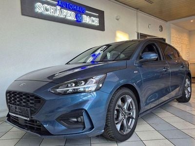 Blau Gebraucht 2021 Ford Focus ST-Line Limousine | 17.299 € (Guter Preis)