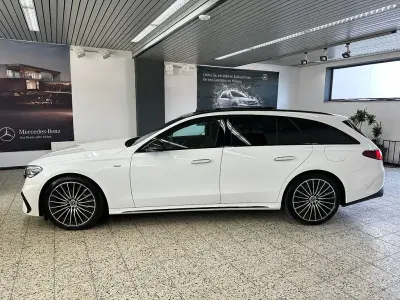 Gebraucht Mercedes E300 AMG line Plus 197 PS (144 kW) 2025 Weiß Limousine