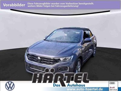 Gebraucht VW T-Roc Cabriolet R-line 150 PS (110 kW) 2021 Rauchgrau (grey), metallic Cabrio