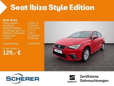 Gebraucht Seat Ibiza Style 116 PS (85 kW) 2024 Rot Kleinwagen