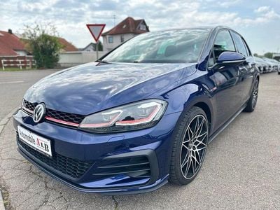 Blau Gebraucht 2017 VW Golf VII GTI Limousine | 19.950 € (Etwas zu teuer)