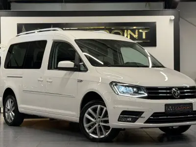 Gebraucht VW Caddy Maxi Highline 125 PS (91 kW) 2018 Weiß Van / Kleinbus