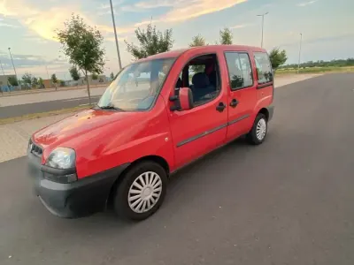 Gebraucht Fiat Doblò 101 PS (74 kW) 2003 Rot Van / Kleinbus