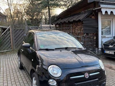 Schwarz Gebraucht 2009 Fiat 500 Lounge Cabrio | 2.999 € (Guter Preis)