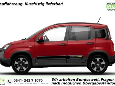 Neu Fiat Panda Cross Cross 65 PS (47 kW) 2026 Passione rot Kleinwagen
