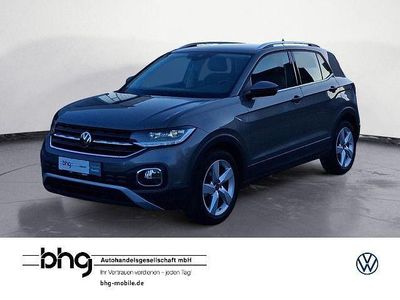 Grau Gebraucht 2021 VW T-Cross Style SUV | 21.860 € (Guter Preis)