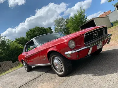 Gebraucht Ford Mustang 204 PS (150 kW) 1968 Rot
