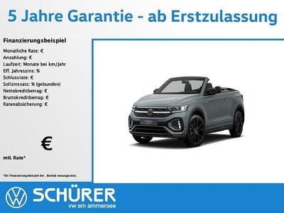 Second-hand VW T-Roc Cabriolet R-line 150 CP (110 kW) 2025 Albastru Cabrio