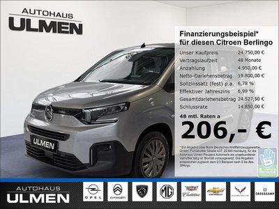 Gebraucht Citroën Berlingo Feel 131 PS (96 kW) 2024 Grau Van / Kleinbus