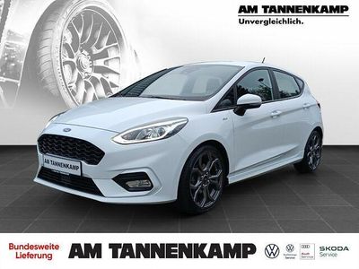Gebraucht Ford Fiesta ST-Line 101 PS (74 kW) 2019 Weiß Kleinwagen
