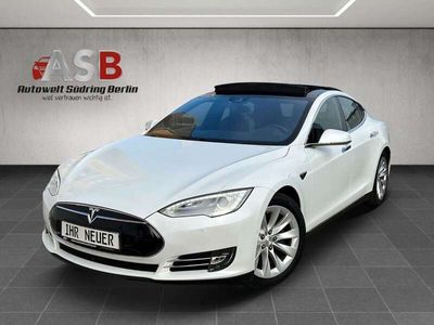 gebraucht Tesla Model S 90D Panoramadach*1.Besitz*Winter Paket