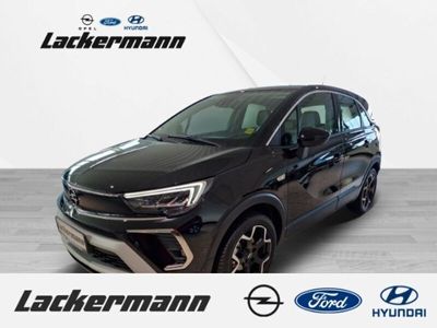 gebraucht Opel Crossland Turbo EU6d Elegance 1.2 Direct AHK-abnehmbar Navi LED Apple CarPlay Android Auto